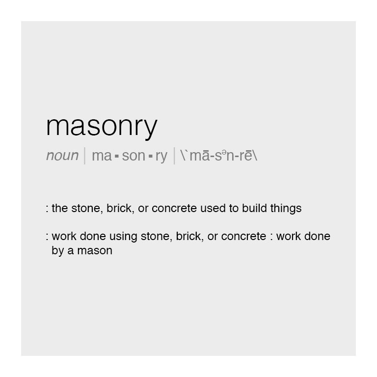 Masonry Definition - Feature Image